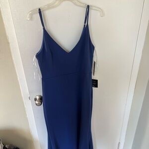 Lulus Melora Blue Sleeveless Maxi Dress - NWTO